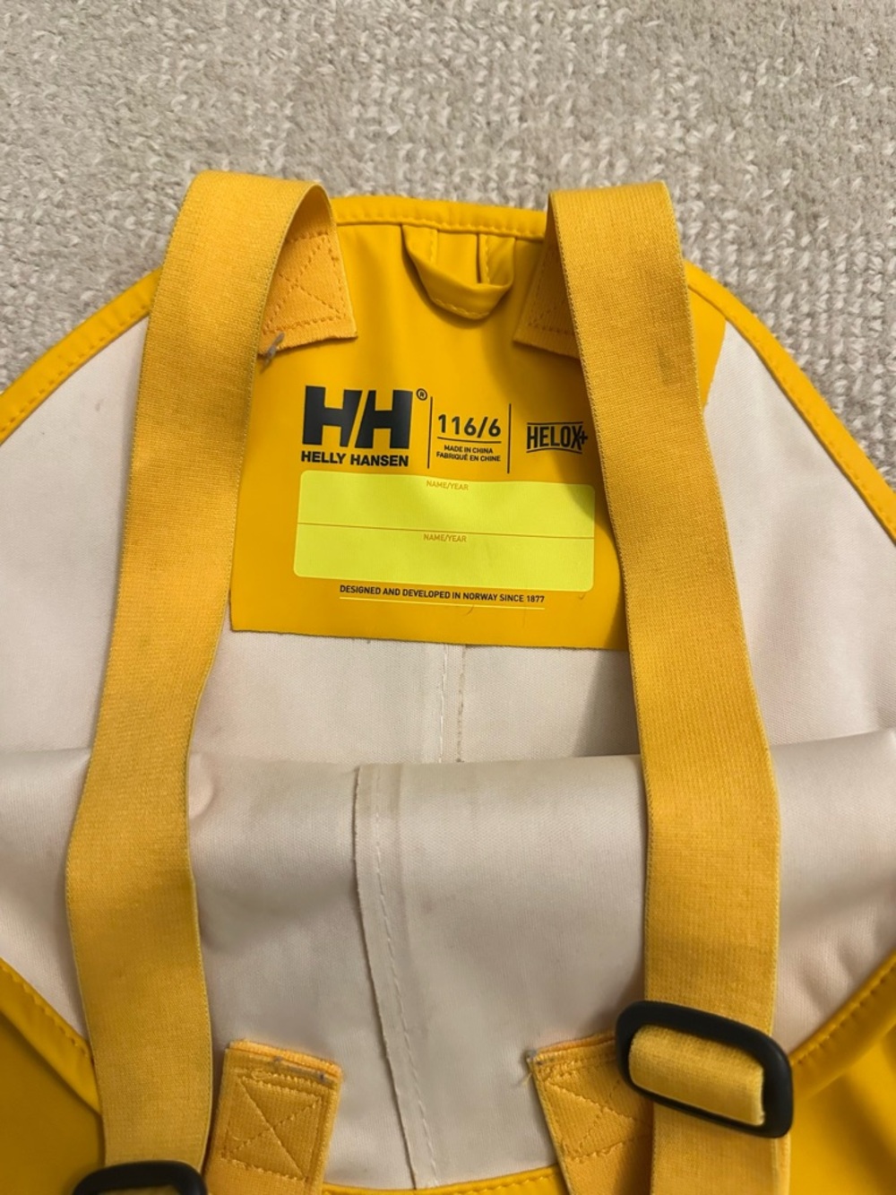 Helly Hansen waterproof Bergen 2.0 2-piece rain suit - Picture 7 of 10